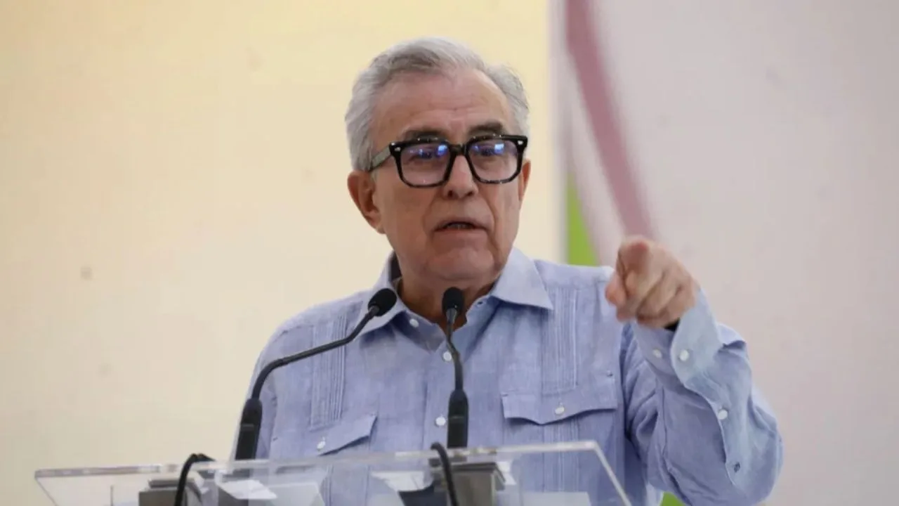 Rubén Rocha Moya niega acusaciones de EU y asegura estar en su domicilio