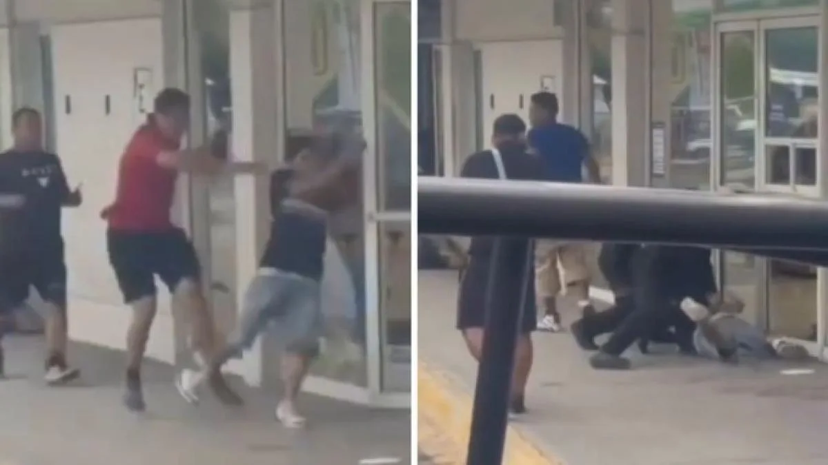 Vecinos colaboran con policías en la detención de un presunto ladrón en Monterrey