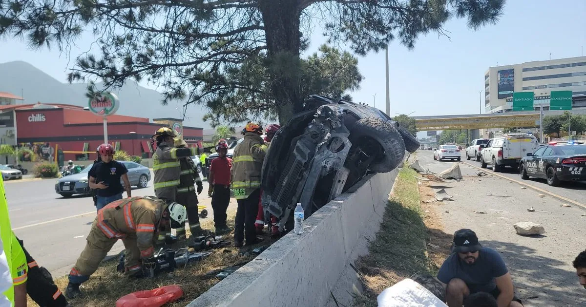 Accidente en Carretera Nacional deja un muerto y cuatro heridos