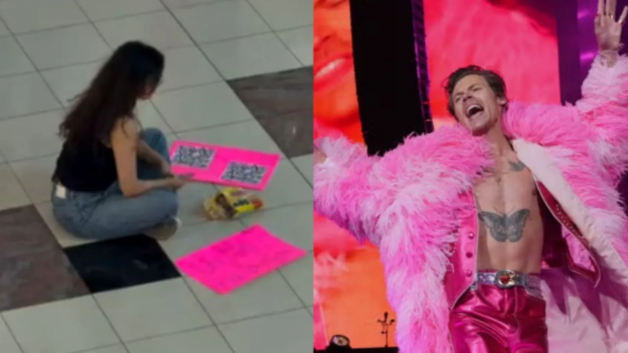Fan de Harry Styles usa picafresa para conseguir boleto y se vuelve viral