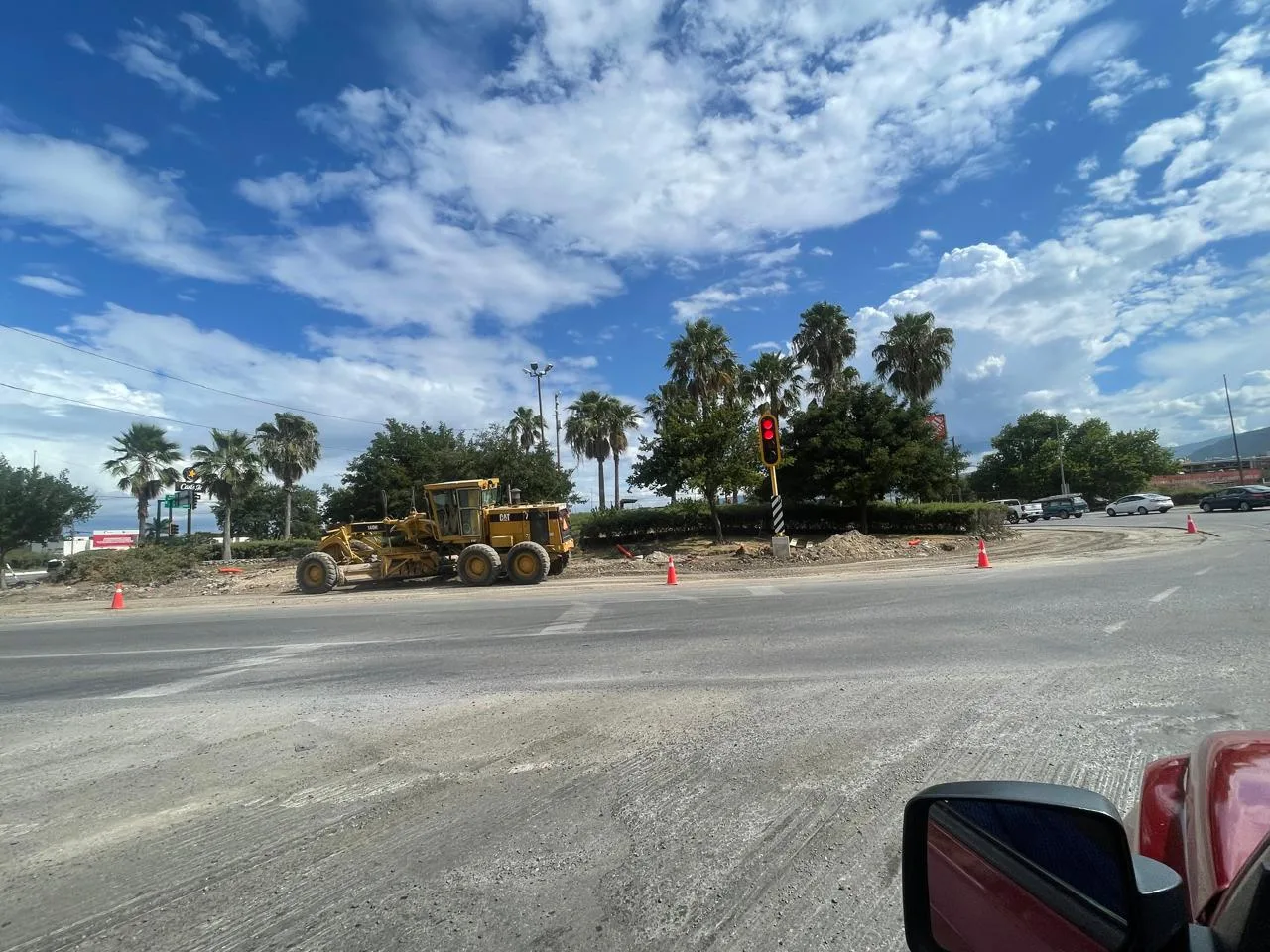 Reactivan obras para mejorar movilidad en salida a Monterrey