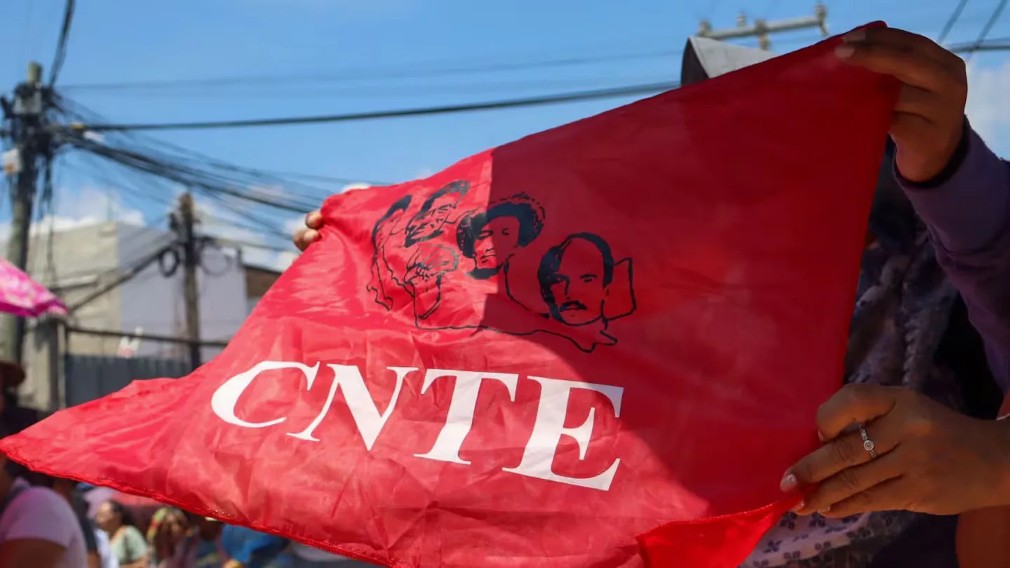 CNTE anuncia movilización en CDMX para el 13 de agosto