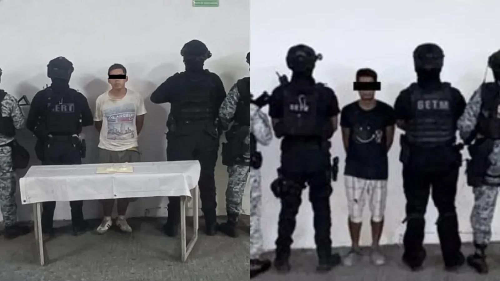 Detienen a dos hombres por posesión de drogas en Santa Catarina