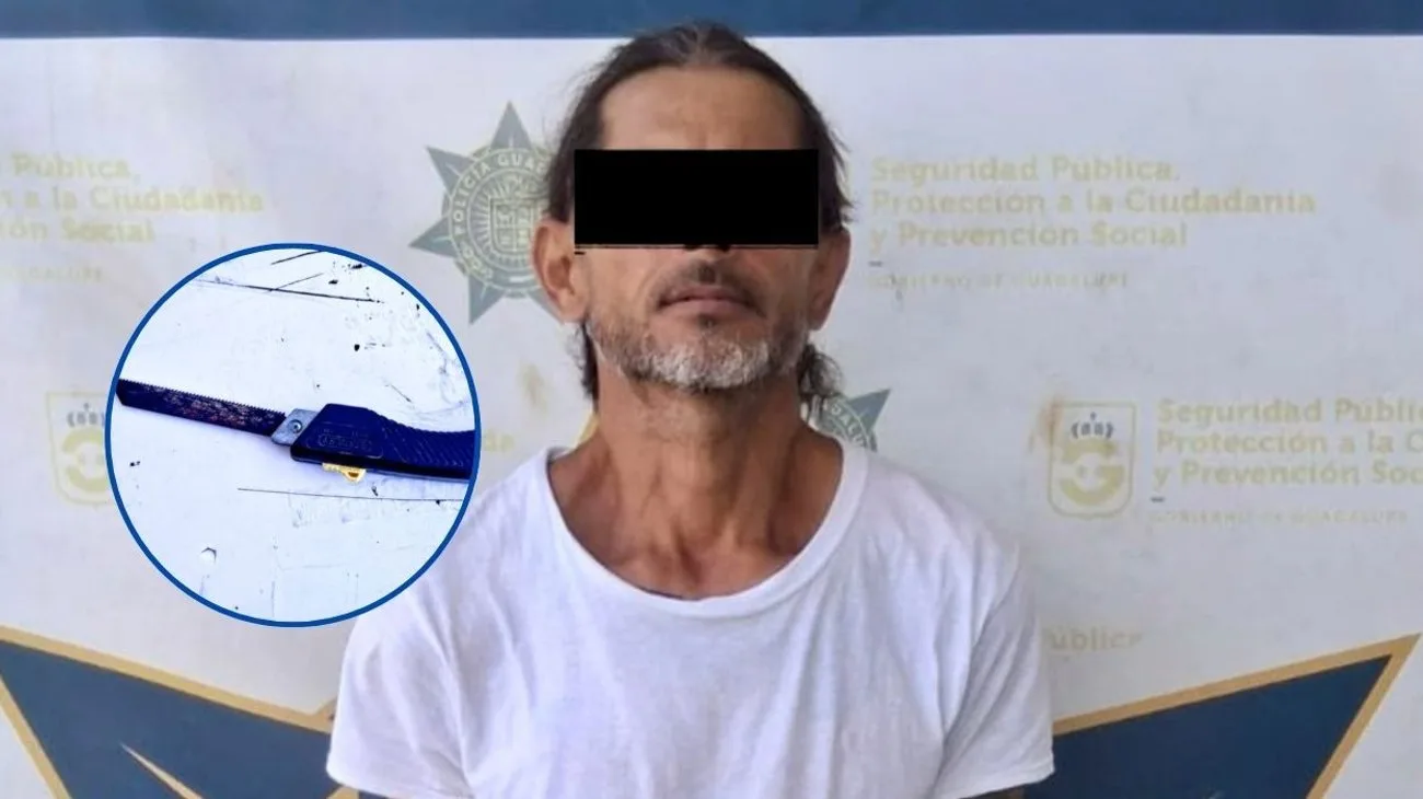 Detienen a hombre tras intento de asalto en tienda de Guadalupe