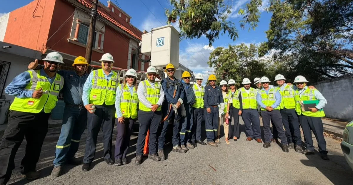 CFE refuerza operativo en Nuevo León para mejorar suministro eléctrico