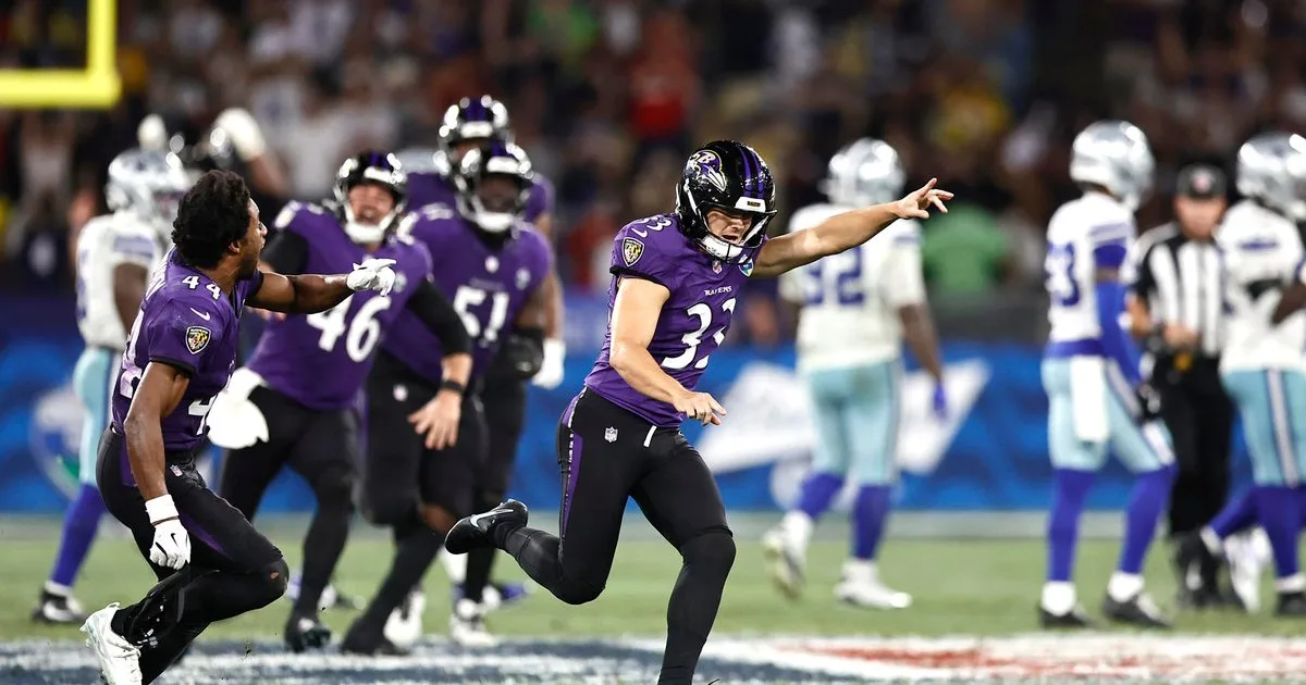 Baltimore Ravens triunfan 34-31 sobre Dallas Cowboys en Maracaná