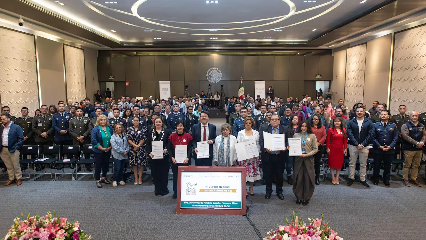 Realizan Primer Diálogo Nacional por una Cultura de Paz en México