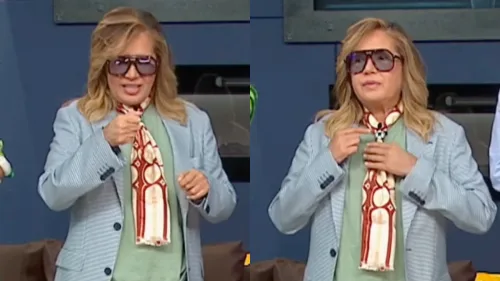 Yolanda Andrade revela la camisa que usará en su funeral durante su regreso a la televisión