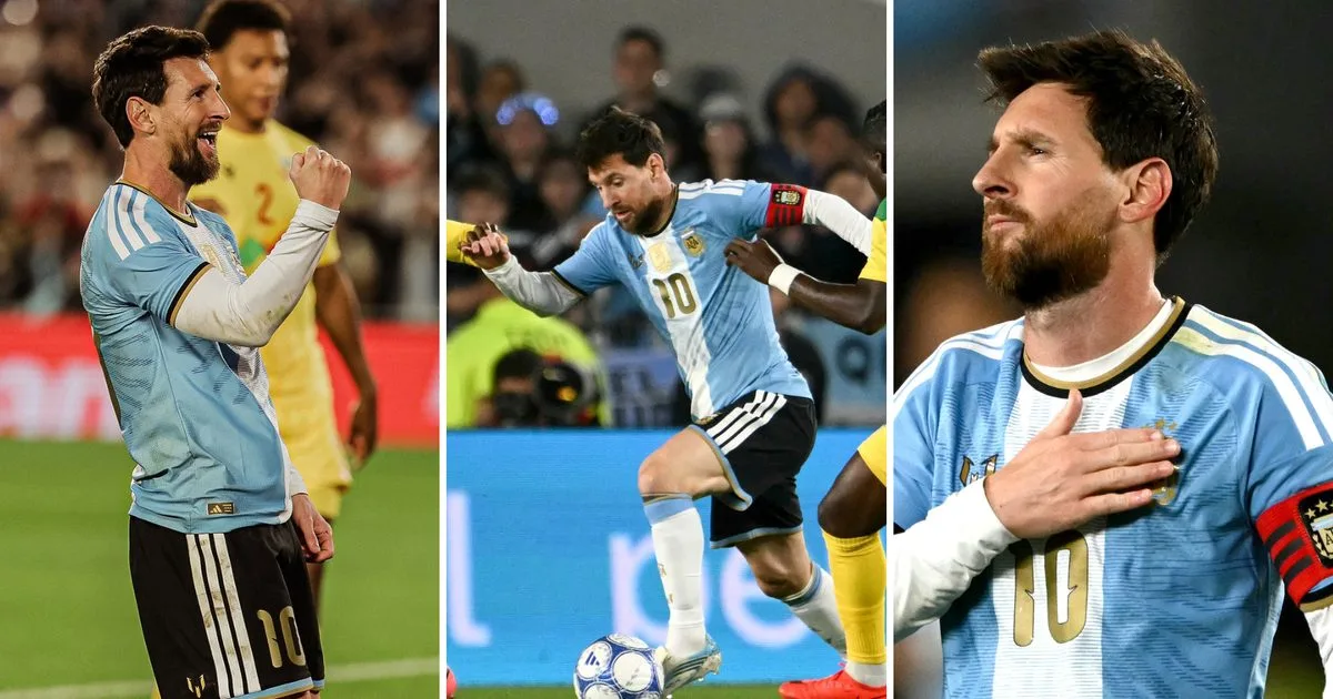 Messi anota su gol 126 y se despide del Monumental con triunfo ante Benín